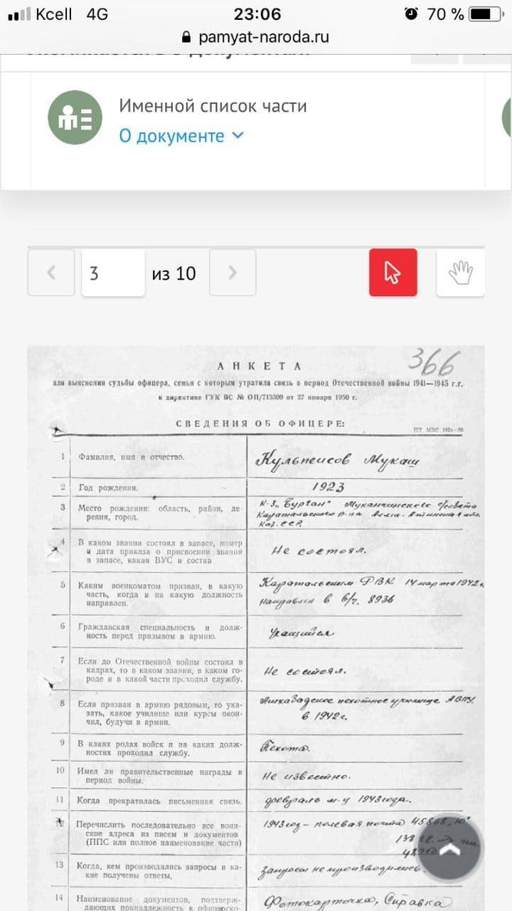 Портрет Кулпейсов М.